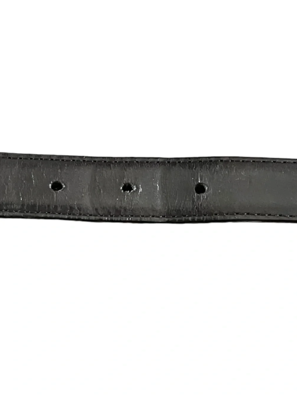 AML 3000 Men's Top Grain Black Leather Golf Club Belt Size 36